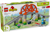 LEGO DUPLO Rongisilla ja -rööbaste laienduskomplekt 10426L