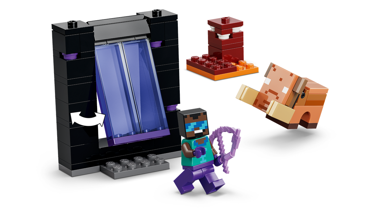 LEGO Minecraft Netheri ja lõpuportaali teekond 21584L