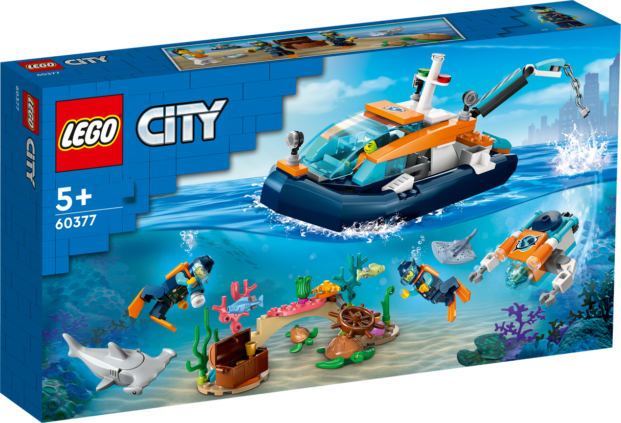 LEGO City Uurija sukeldumispaat 60377L