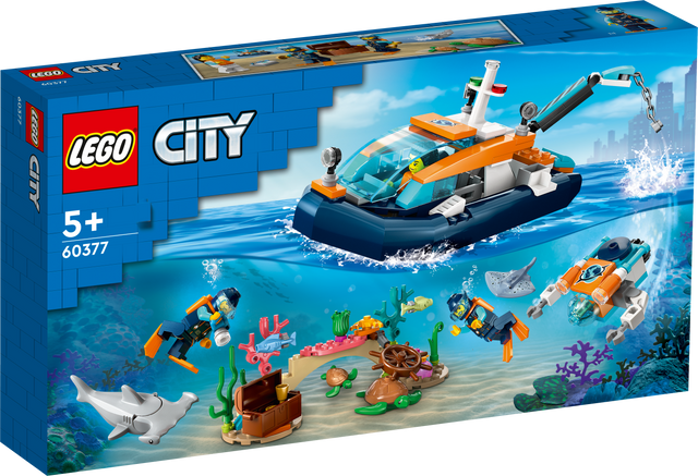 LEGO City Uurija sukeldumispaat 60377L