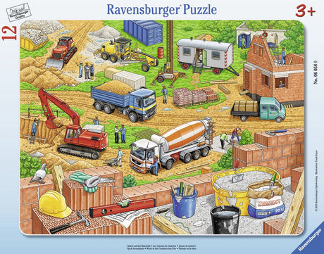 Ravensburger plaatpusle 12 tk Ehitusmasinad 060580V