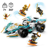 LEGO Ninjago Zane‘i jõudraakoni Spinjitzu võidusõiduauto 71791L