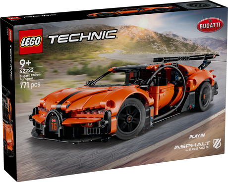 LEGO Technic Bugatti Chiron Pur Sport Hyper auto 42222L