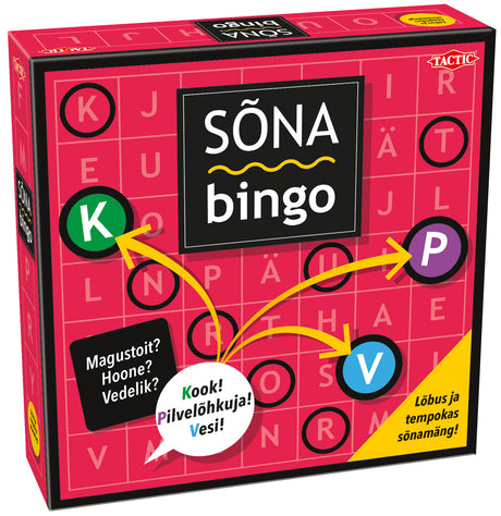 Tactic lauamäng Sõna Bingo 59256T