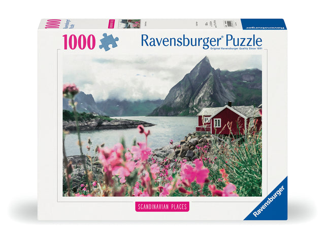 Ravensburger pusle 1000 tk: Lofoodid Norras 12000112V