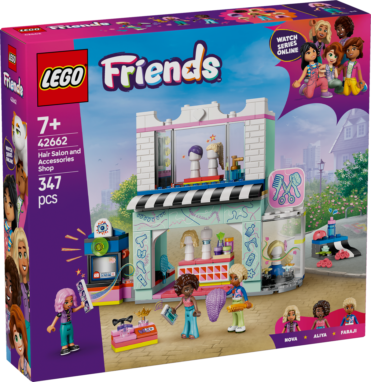 LEGO Friends Juuksurisalong ja aksessuaaride pood 42662L