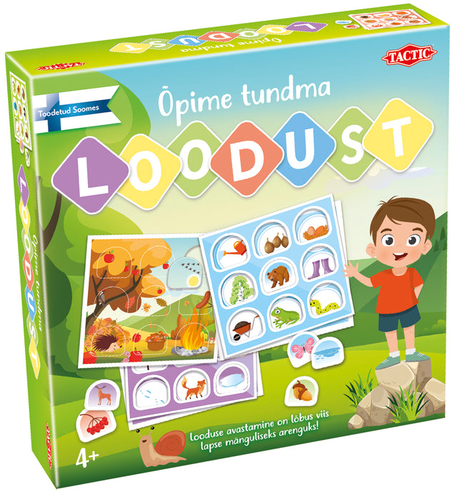 Tactic lauamäng Õpime tundma loodust 58596T