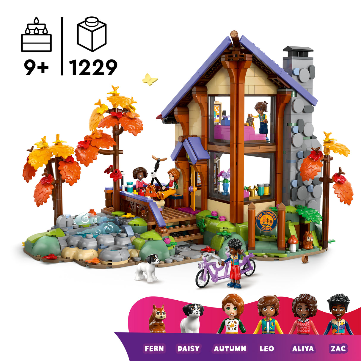 LEGO Friends Hubane sügisene metsamajake 42705L