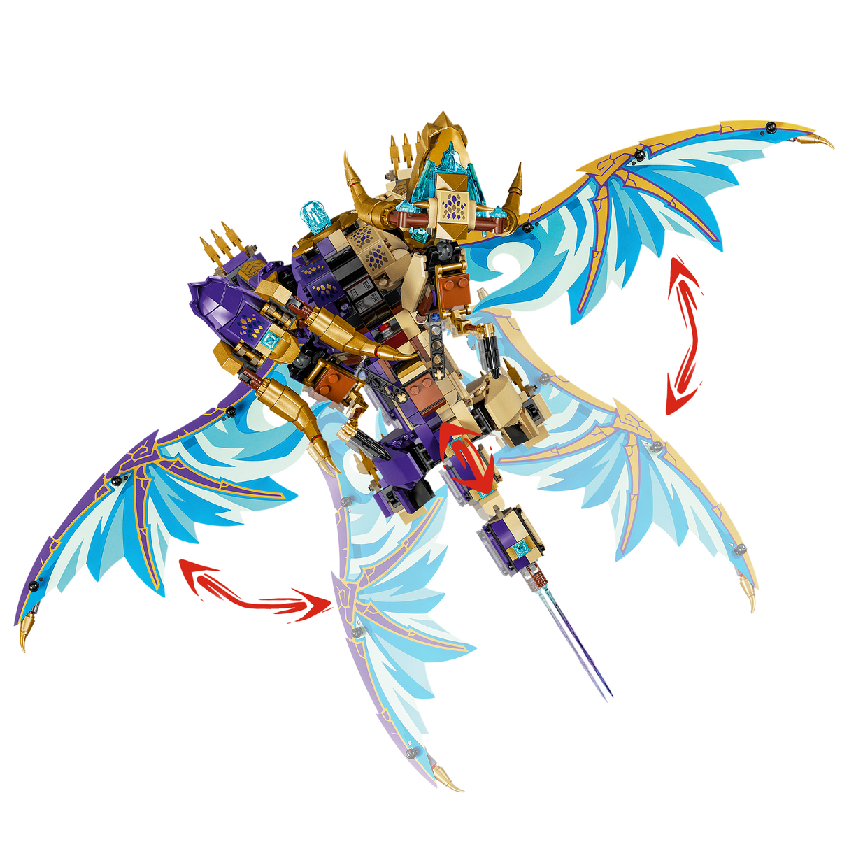 LEGO Ninjago Fookuse draakon Arc 71836L