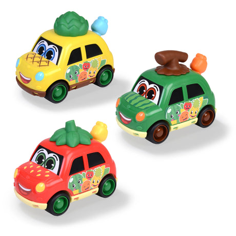 Dickie Toys ABC autod puuvilja sõbrad 3 erinevat 204112009B