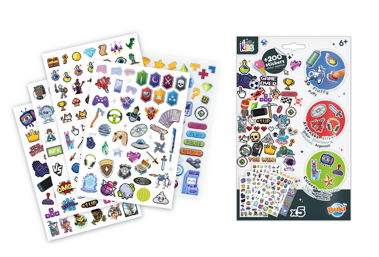 Buki kleebiste komplekt - gaming FK019I