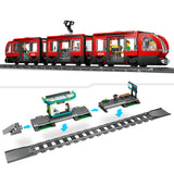 LEGO City Kesklinna tramm ja jaam 60423L