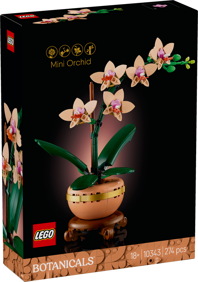 LEGO Botanicals Väike orhidee 10343L