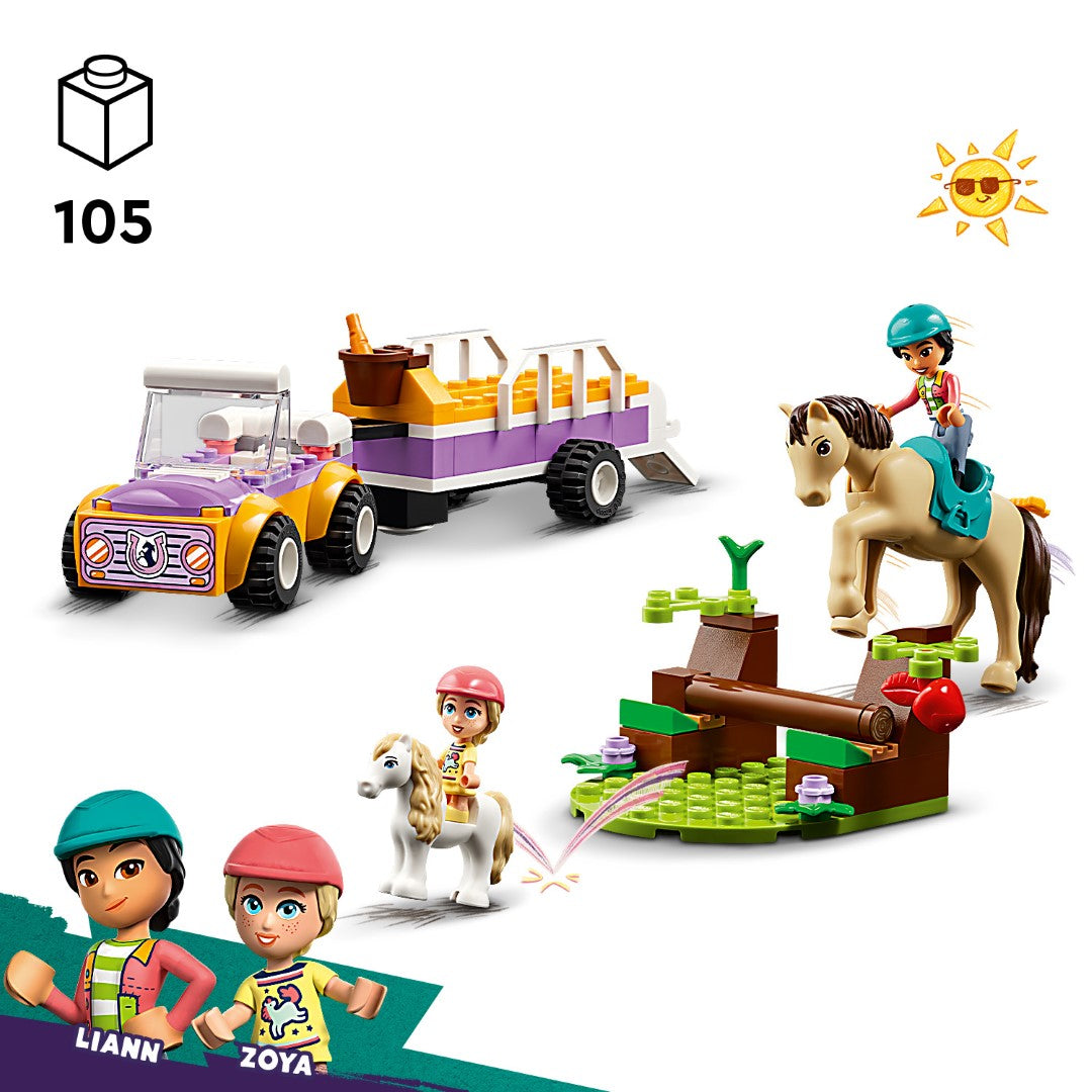 LEGO Friends Hobuse ja poni haagis 42634L