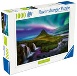 Ravensburger pusle 1000 tk: virmalised Kirkjufellis 12001744V
