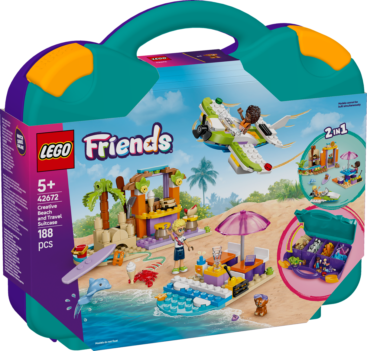 LEGO Friends Loominguline ranna- ja reisikohver 42672L