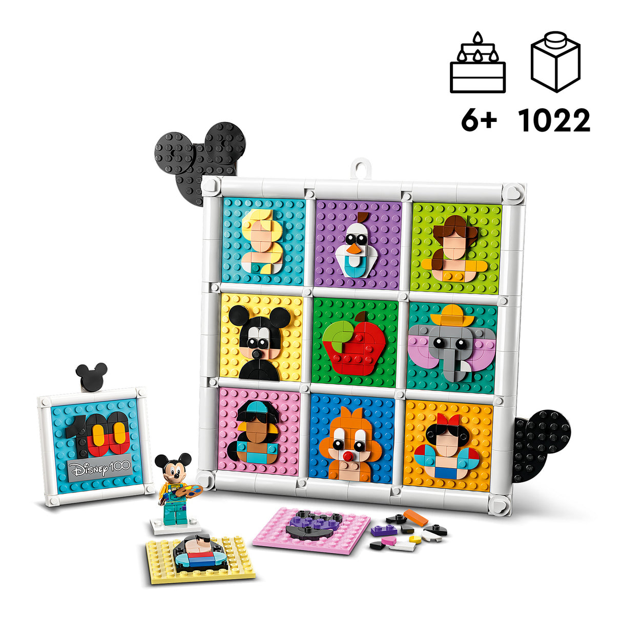 LEGO Disney Disney Animationi 100. aastapäeva ikoonid 43221L