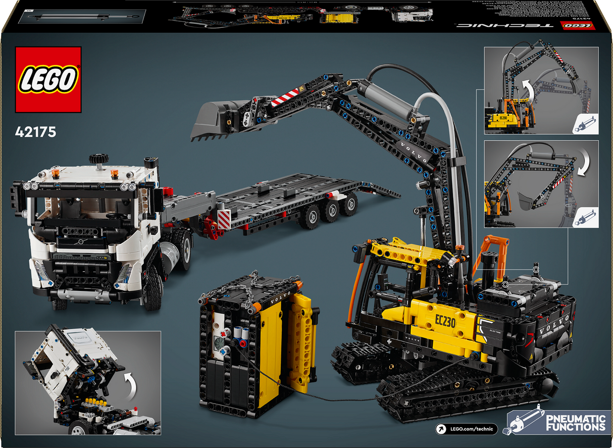 LEGO Technic Volvo FMX Truck & EC230 elektriline ekskavaator 42175L