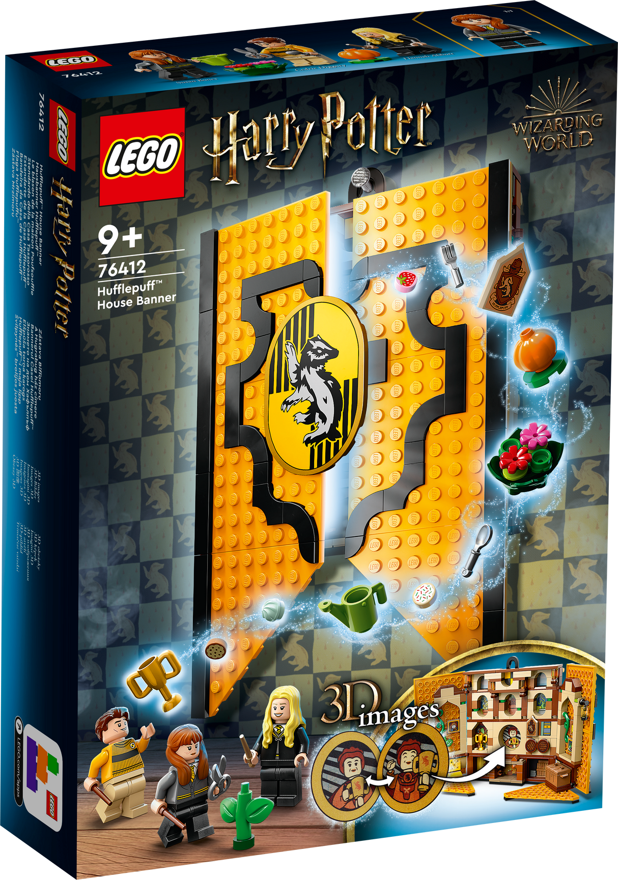 LEGO Harry Potter Hufflepuff-i maja lipp 76412L