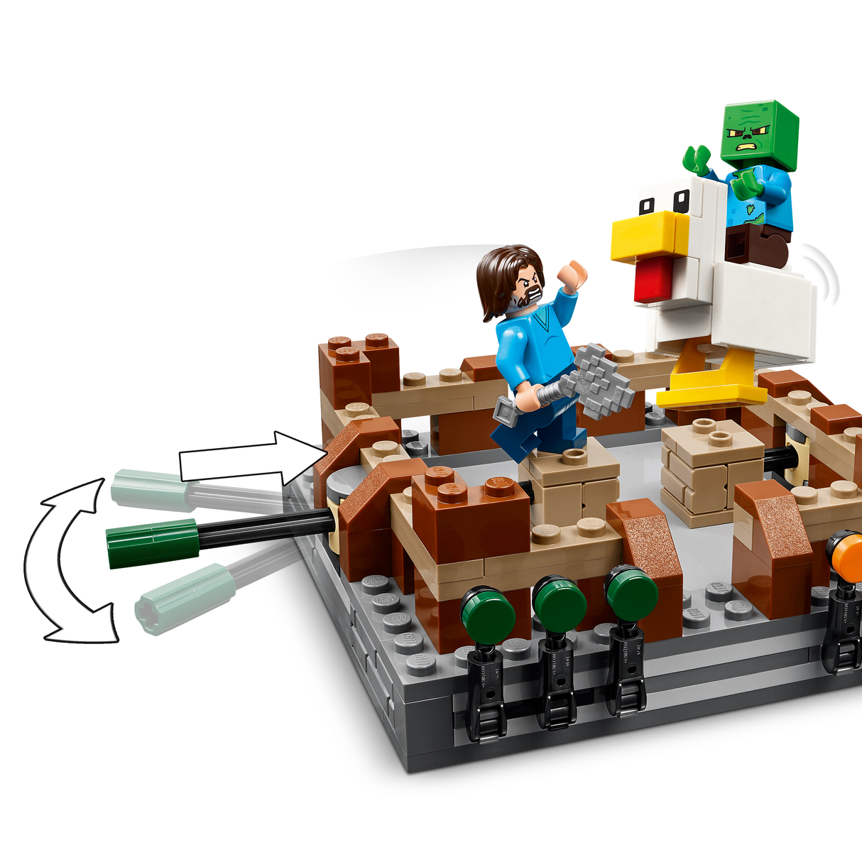 LEGO Minecraft Woodland Mansioni võitlusareen 21272L