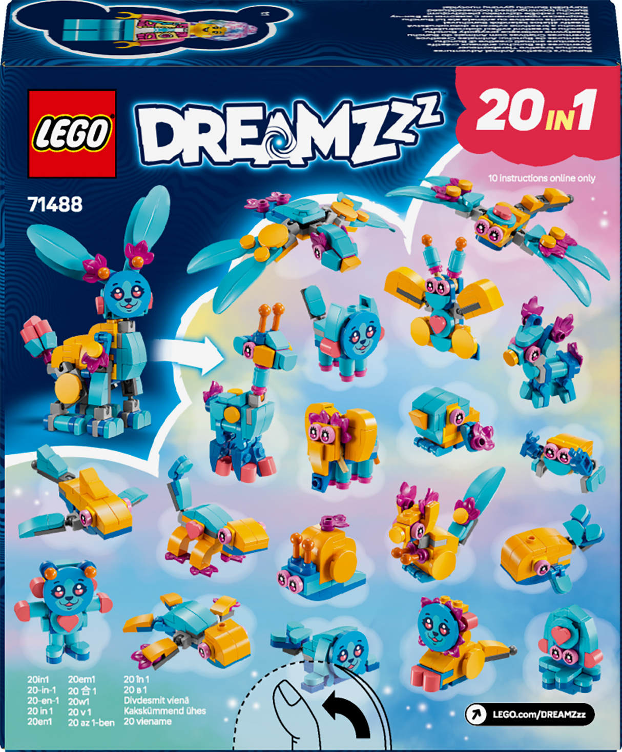 LEGO Dreamzzz Bunchu loomingulised loomaseiklused 71488L