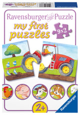 Ravensburger minu esimene pusle 9x2 tk Talu
 073337V