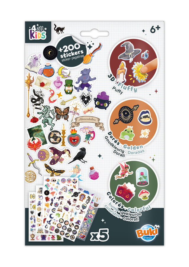 Buki kleebiste komplekt - fantaasia FK020I