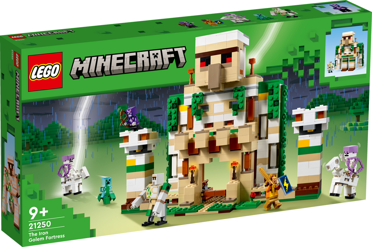 LEGO Minecraft Raudgolemi kindlus 21250L