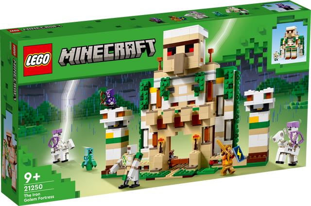 LEGO Minecraft Raudgolemi kindlus 21250L