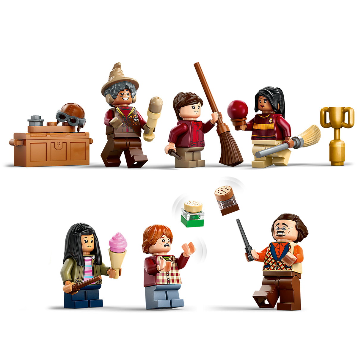 LEGO Harry Potter Kvaliteetsed lendluudpalli tarvikud ja jäätisekiosk 76452L
