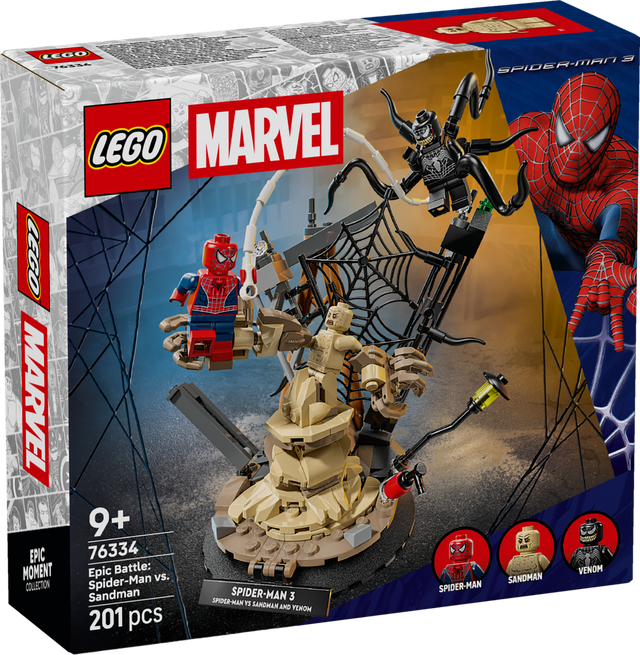 LEGO Super Heroes Eepiline lahing: Spider-Man vs. Sandman 76334L
