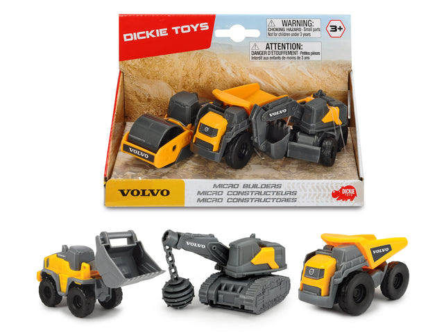 Dickie Toys Volvo mikro-ehitussõidukid  203722009B