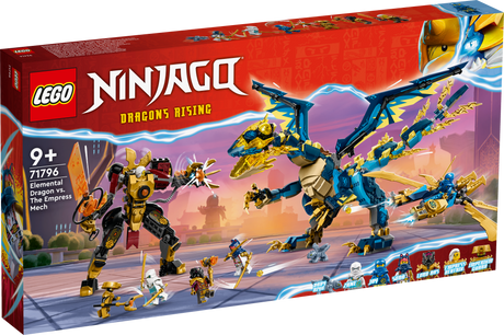 LEGO Ninjago Algjõudude draakon vs. Robotkeisrinna 71796L