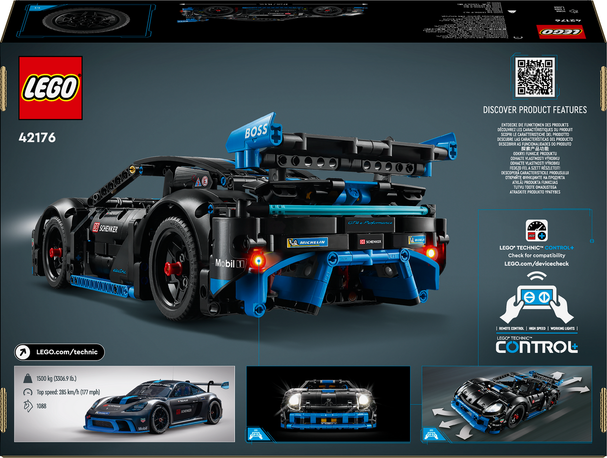 LEGO Technic Porsche GT4 e-Performance võidusõiduauto 42176L