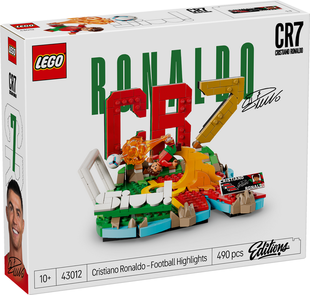 LEGO Editions Cristiano Ronaldo – jalgpalli parimad hetked 43012L