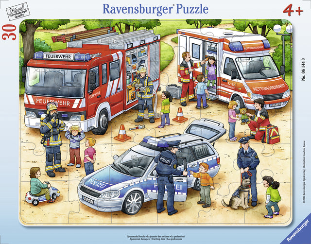 Ravensburger suur plaatpusle 30 tk Erilised ametid 061440V