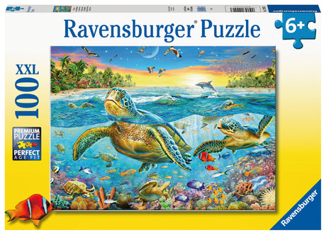 Ravensburger pusle 100 tk Veekilpkonnad 129423V