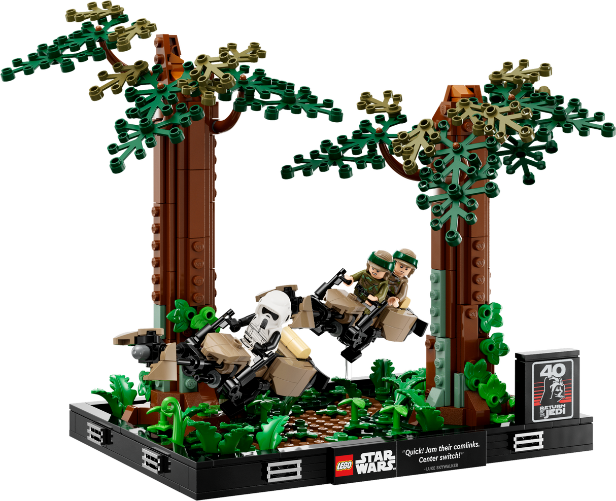 LEGO Star Wars Endor-i kiirendaja tagaajamise dioraam 75353L