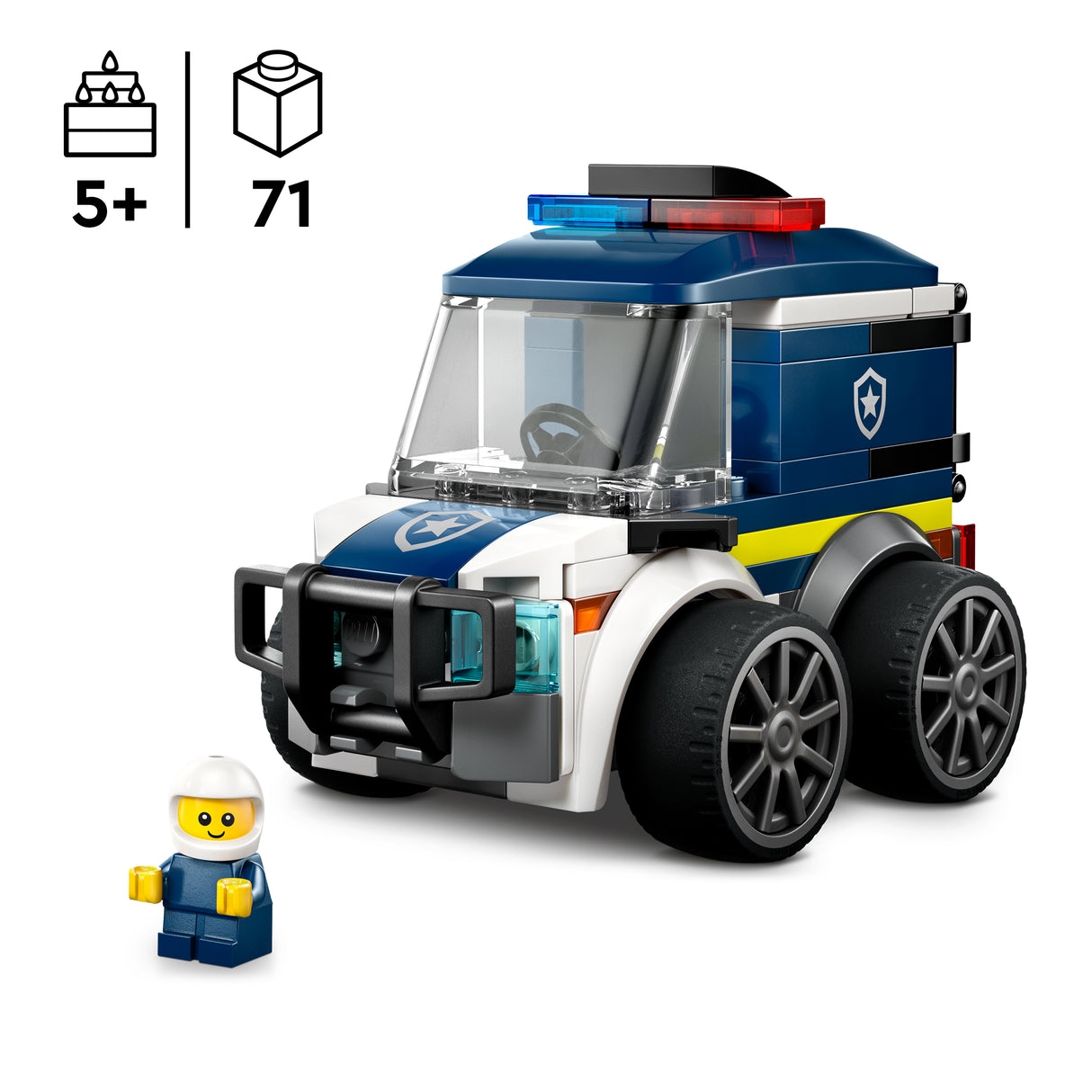 LEGO City Sõidukid – politseiveok 60481L