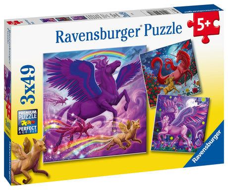 Ravensburger pusle 3x49 tk Müütiline suursugusus 056781V