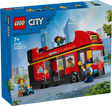 LEGO City Punane kahekordne turistibuss 60407L