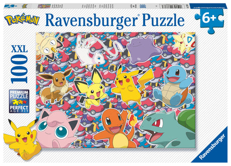 Ravensburger pusle 100 tk: Pokemon ja sõbrad
 133383V