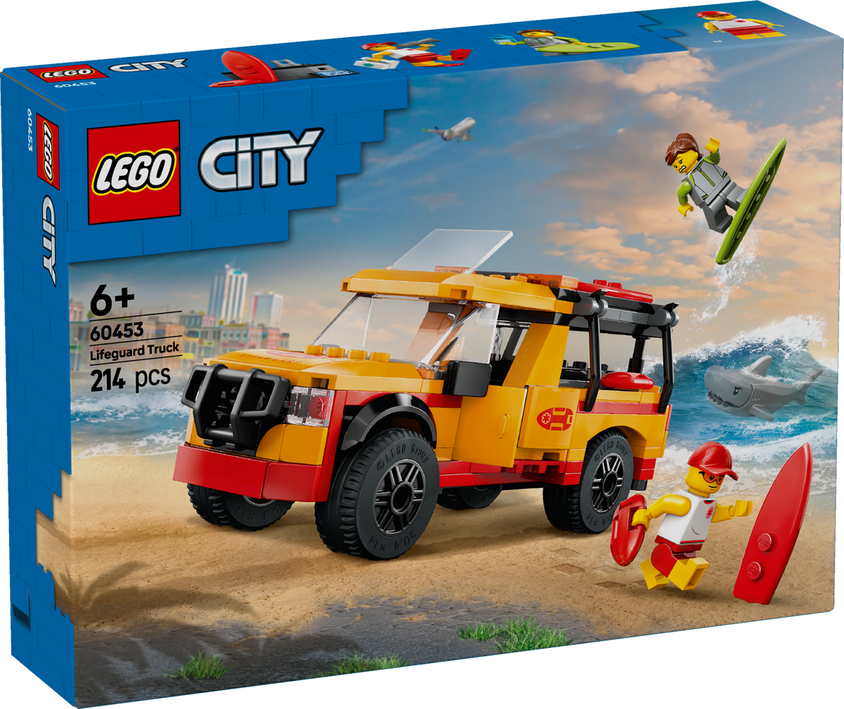 LEGO City Vetelpäästja rannapäästeveok 60453L