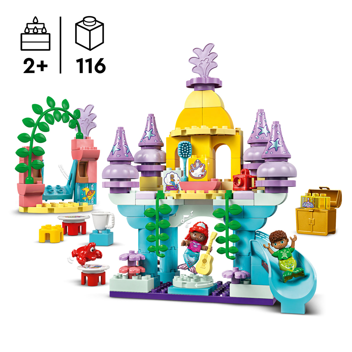 LEGO DUPLO Arieli Maagiline veealune palee 10435L