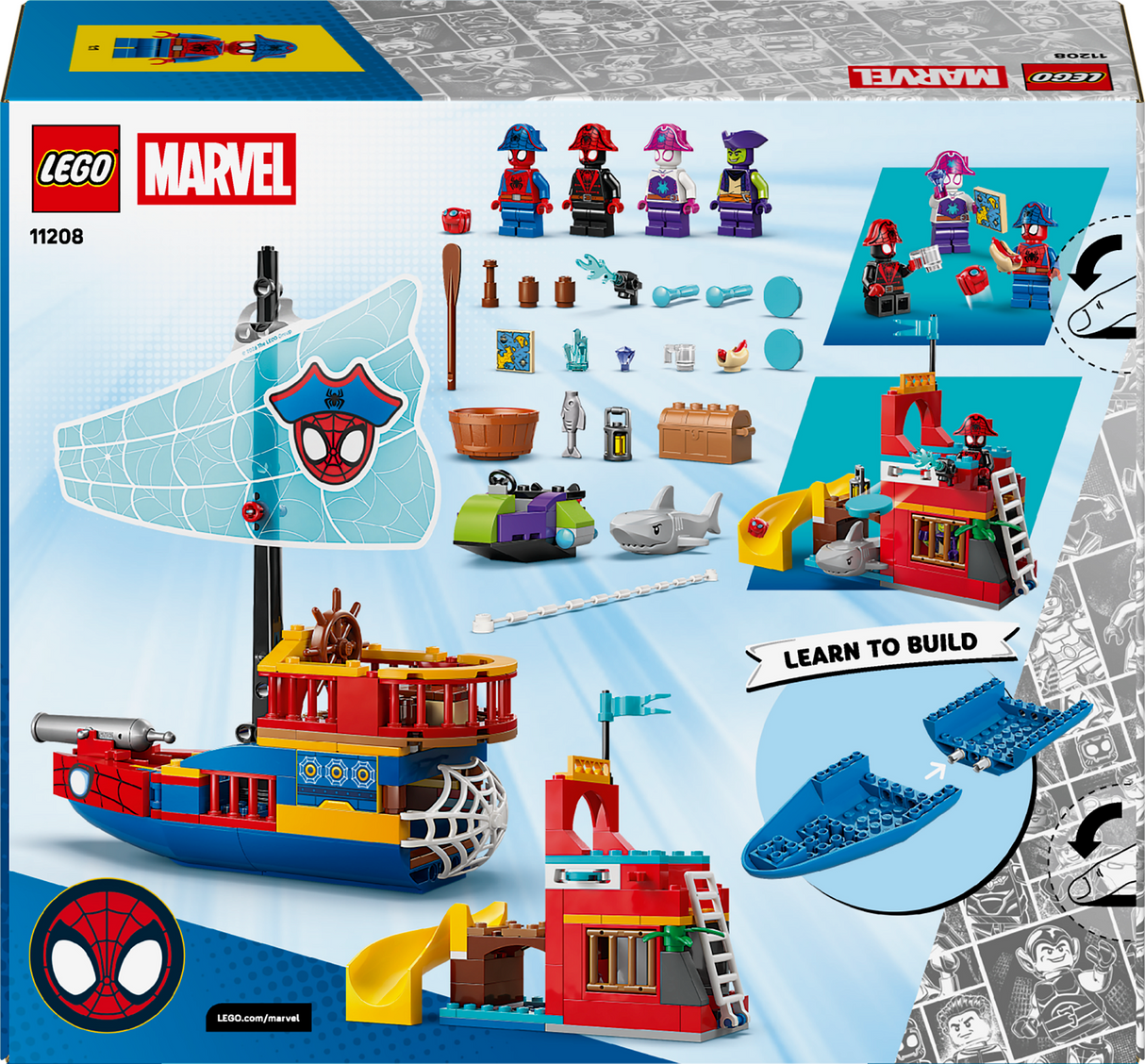 LEGO Team Spidey piraadilaev 11208L
