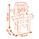 Smoby Töölaud B&D 92 tk 360727S