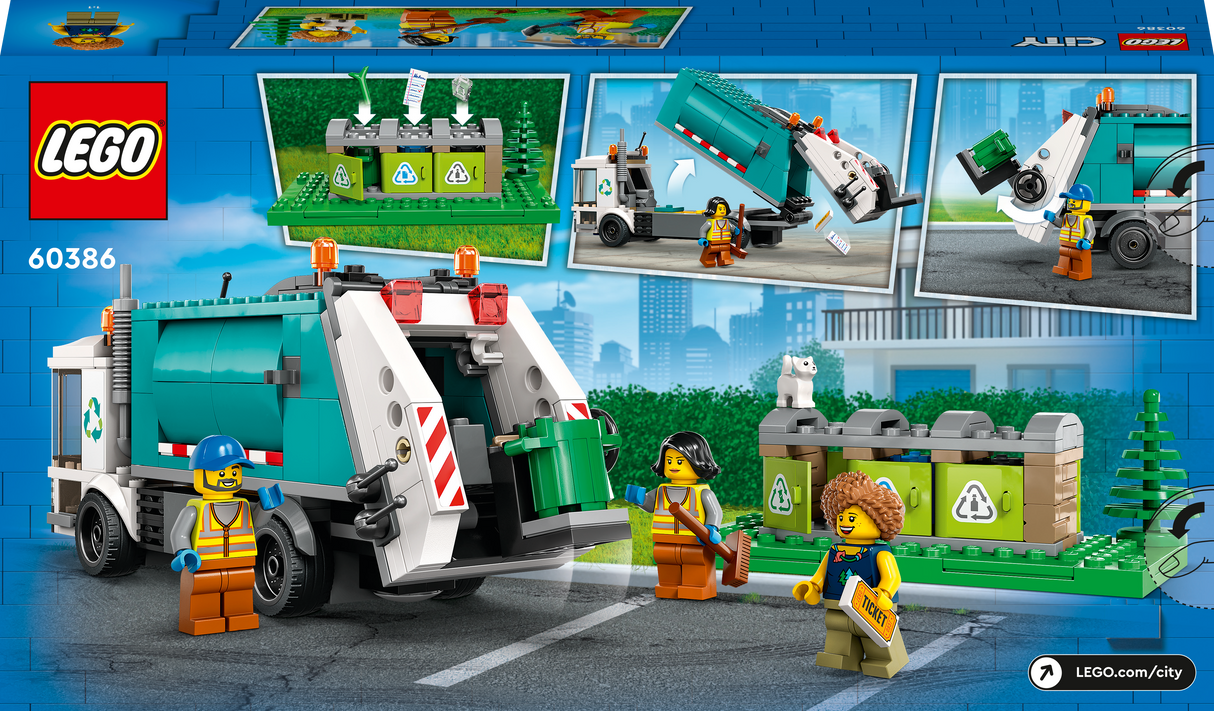 LEGO City Prügisorteerimisauto 60386L