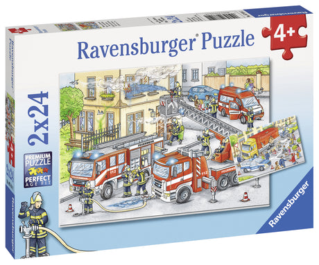 Ravensburger pusle 2x24 tk Kangelased tegutsemises 078141V