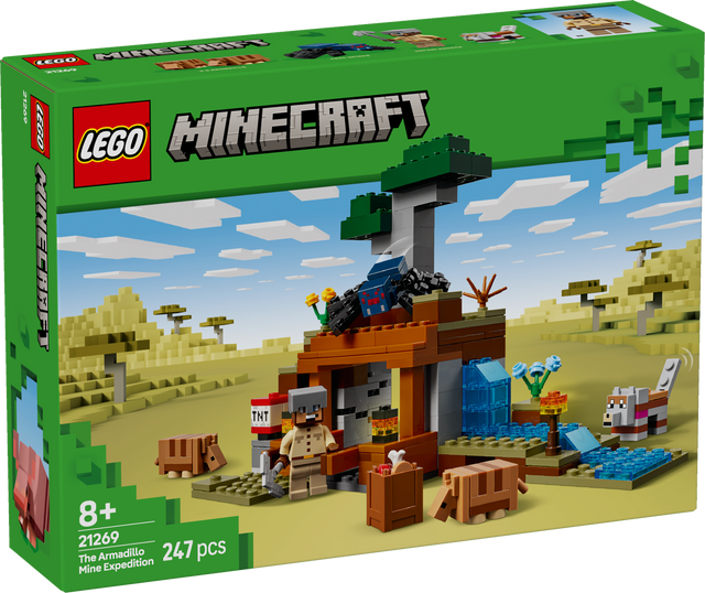 LEGO Minecraft Armadillo kaevanduse ekspeditsioon 21269L