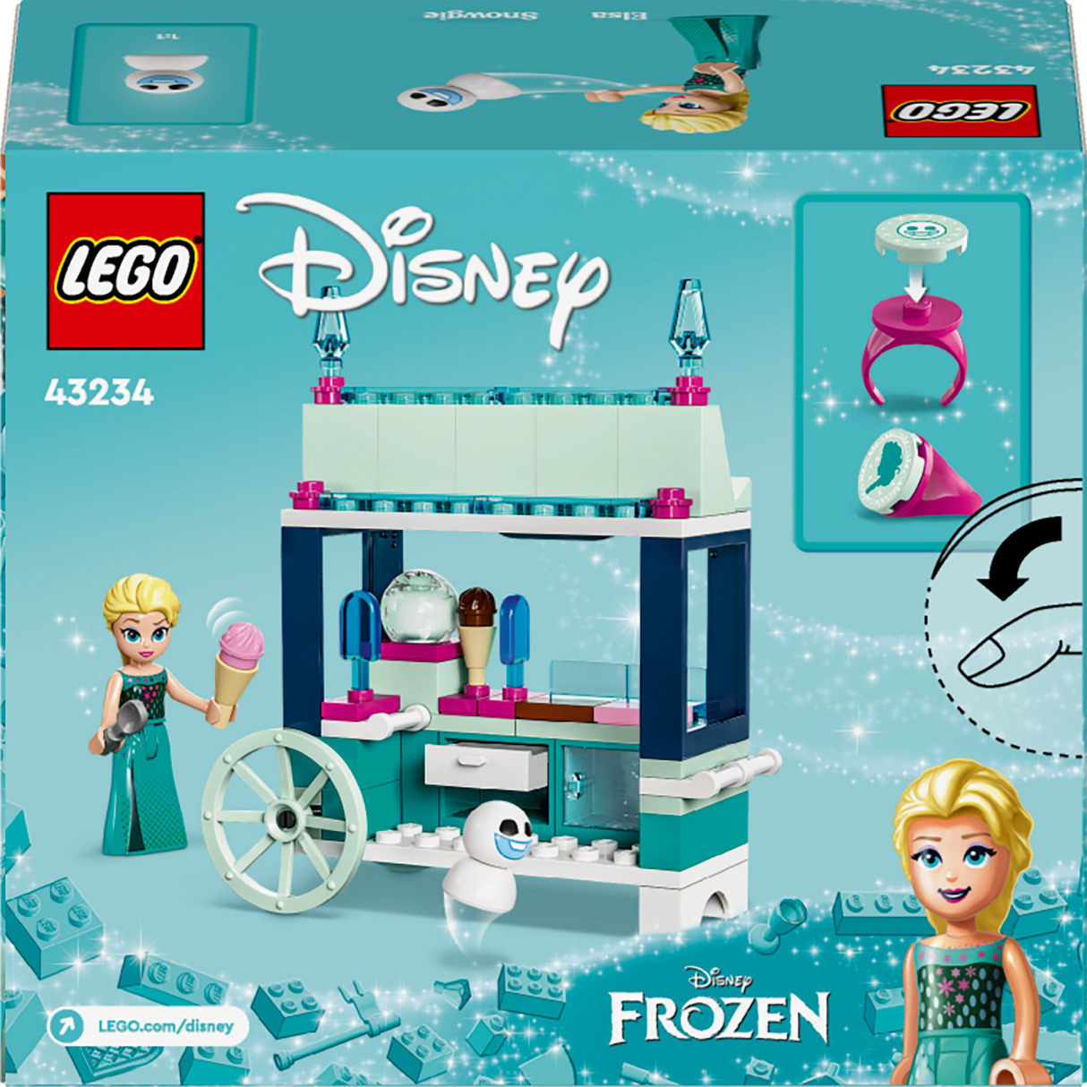 LEGO Disney Princess Elsa külmunud maiuspalad 43234L